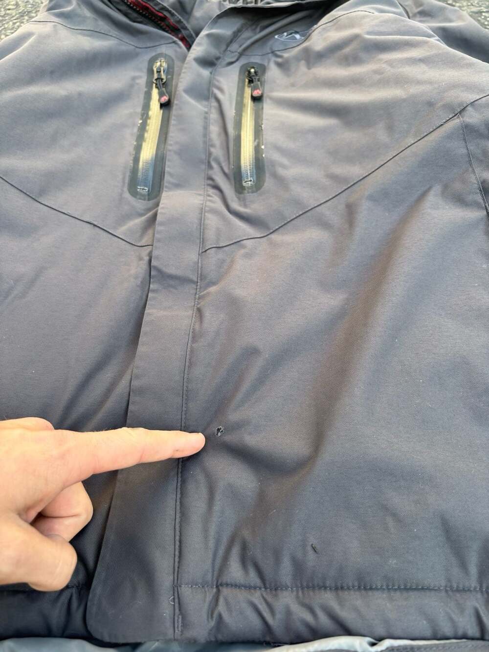 Grey ski Marker jacket size L - Picture 6 of 10